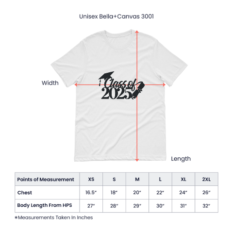 Senior Class of 2025  T-Shirt-[Heartfelt Family Gift]