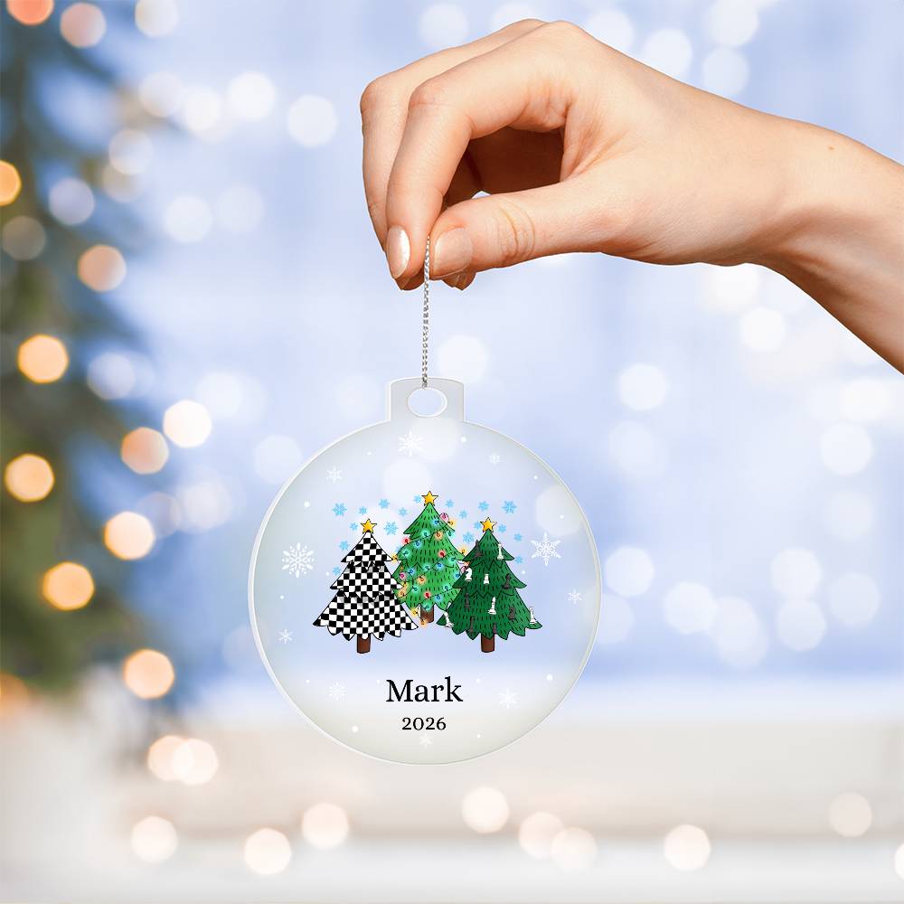 Chess Christmas Tree Ornament