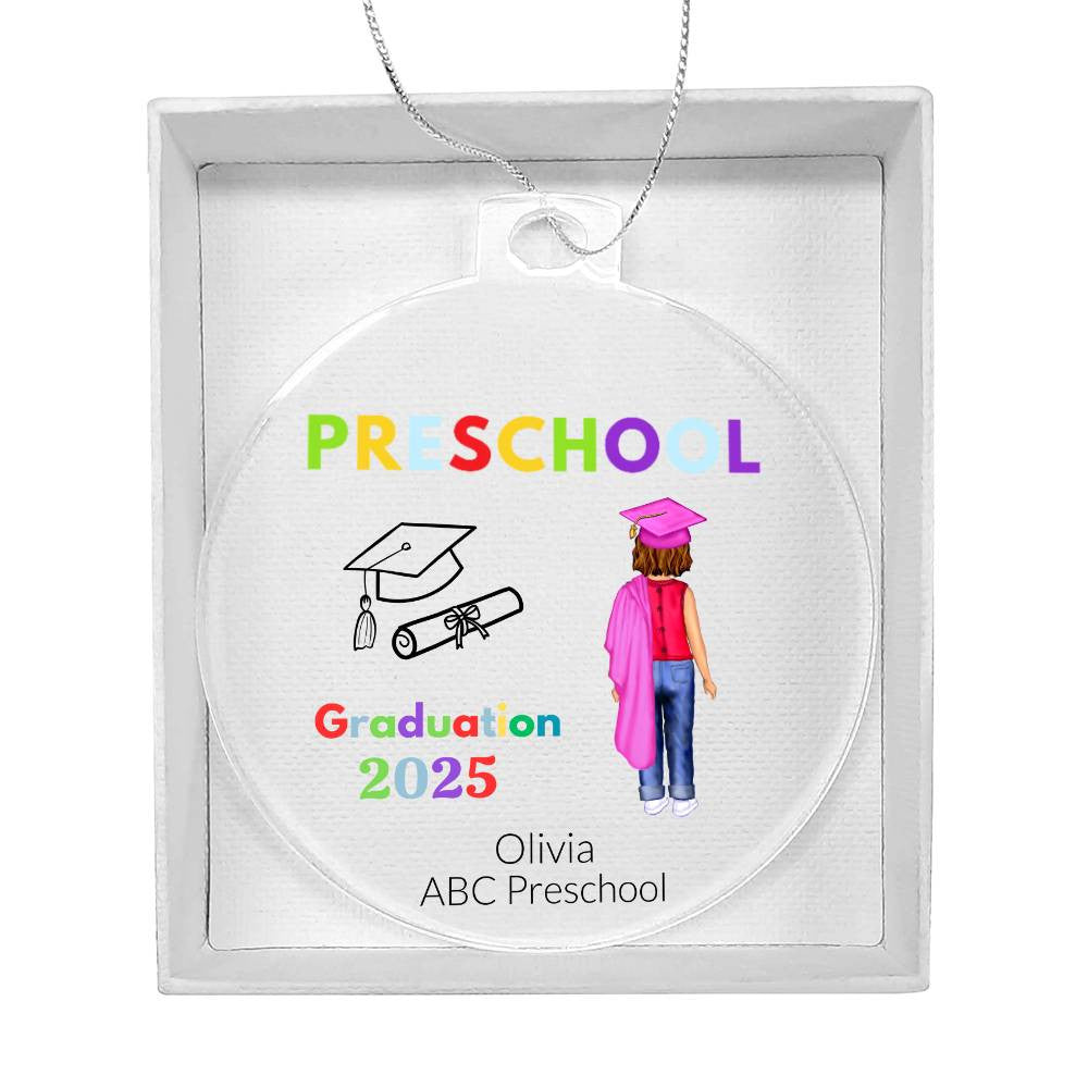 Preschool Graduation 2025 Ornament-[Heartfelt Family Gift]