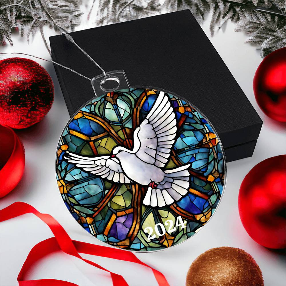 Dove Holy Spirit Ornament-[Heartfelt Family Gift]