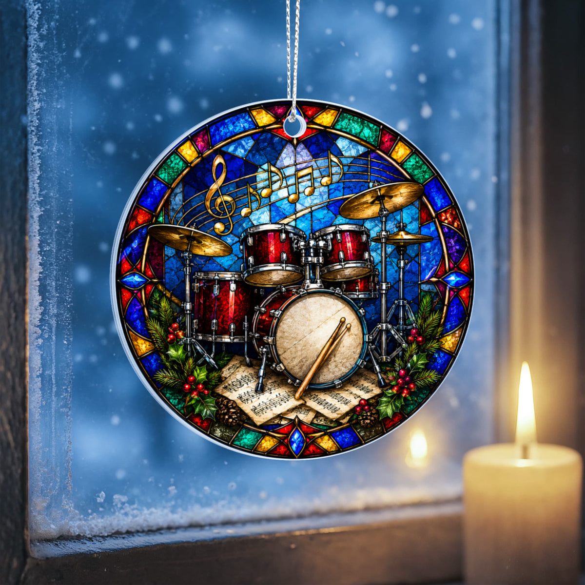 Acrylic Circle Ornament
