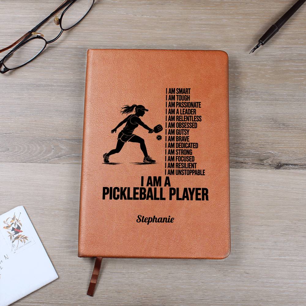 Personalized Pickleball Player Affirmation Journal