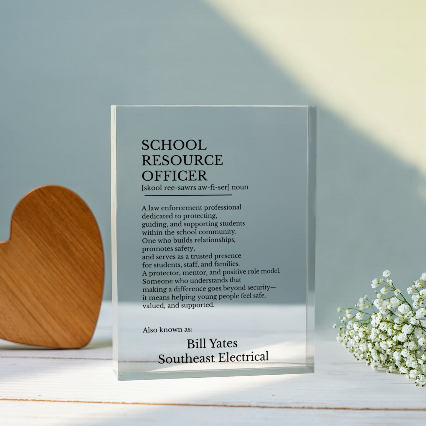 youth director difference maker plaque (1) Mechanical Engineer Appreciation Plaque Gift