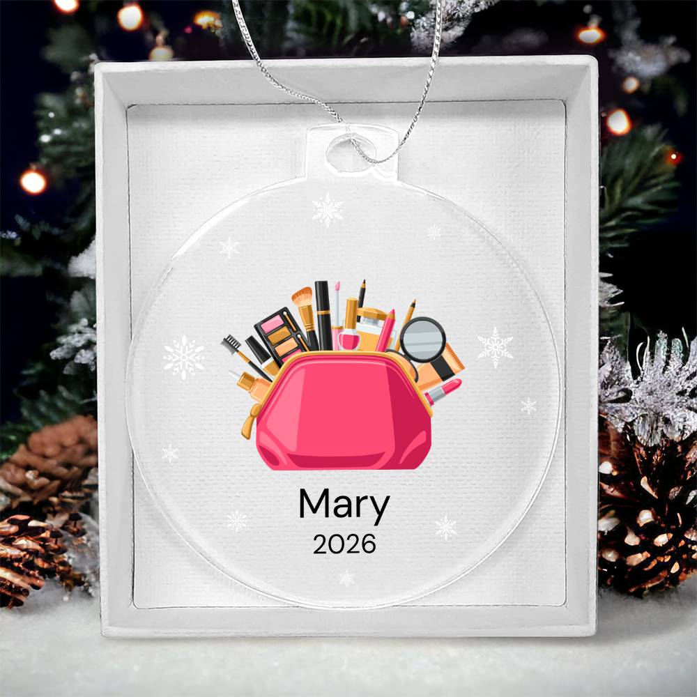 Makeup Christmas Tree Ornament