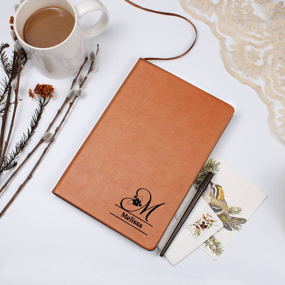 Monogram Name Journal Gift-[Heartfelt Family Gift]