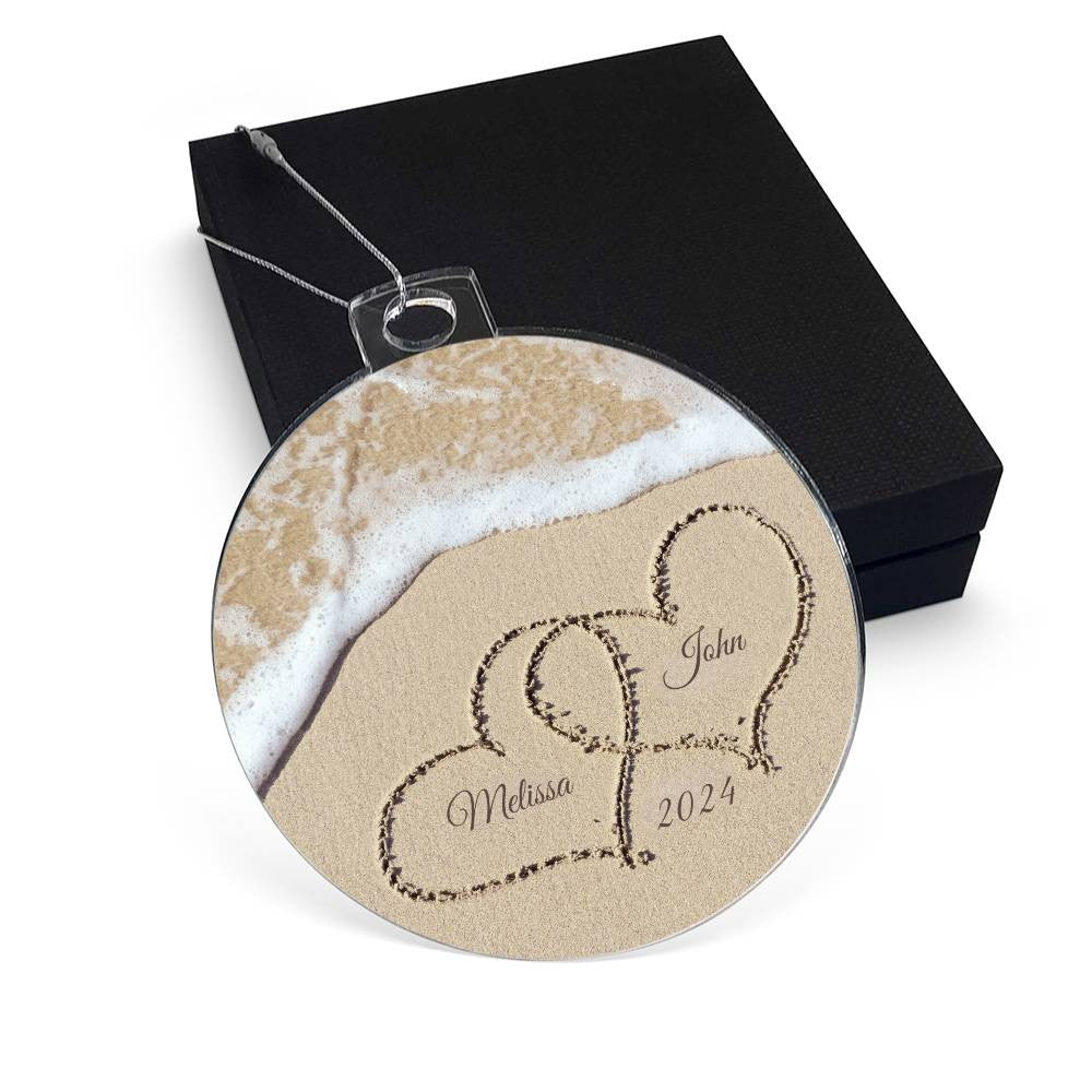 Beach Ornament for Couple-[Heartfelt Family Gift]