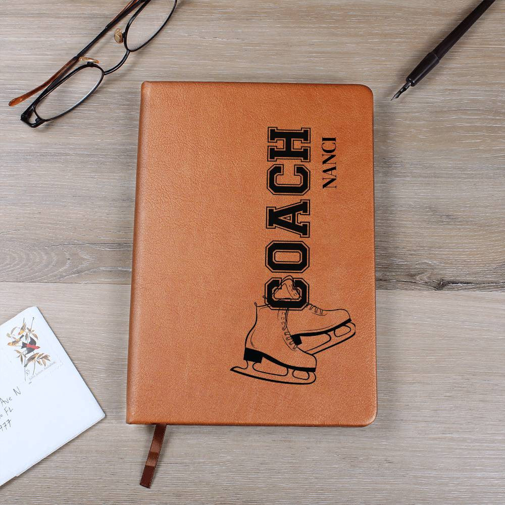 Personalized Ice Skating Coach Journal-[Heartfelt Family Gift]