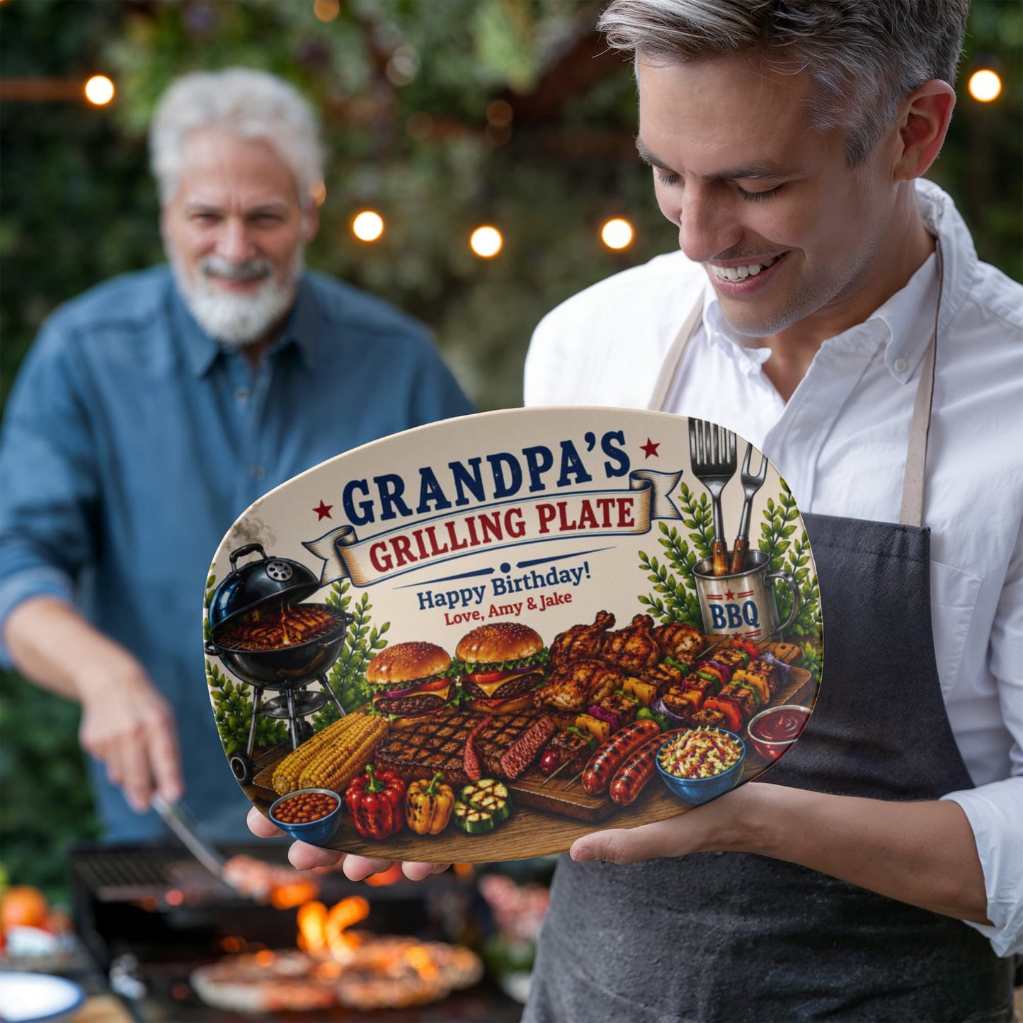 Dad's Grilling Plate