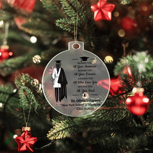 Medical School Graduation Acrylic Ornament