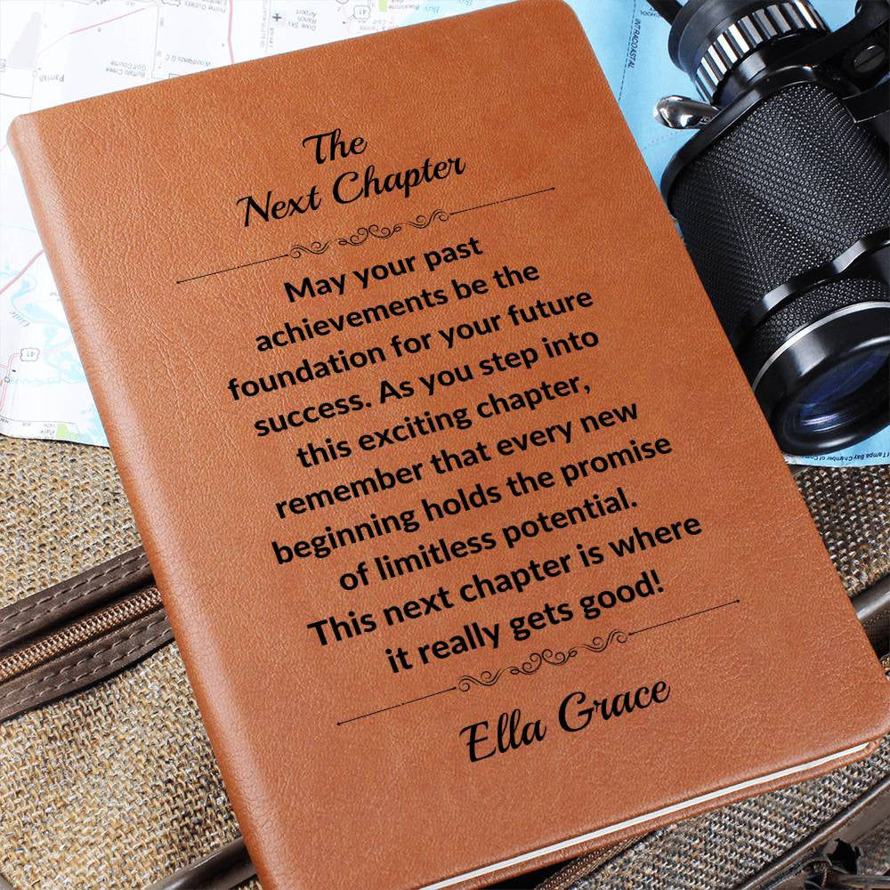 Next Chapter Personalized Journal-[Heartfelt Family Gift]