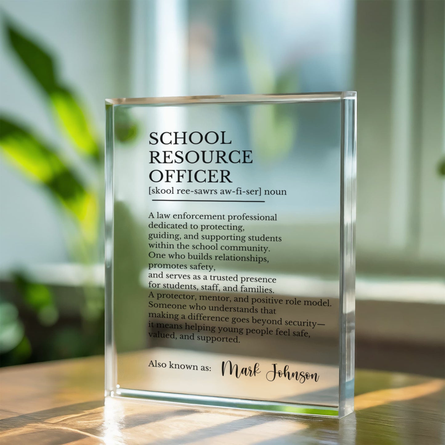 youth director difference maker plaque (1) Mechanical Engineer Appreciation Plaque Gift