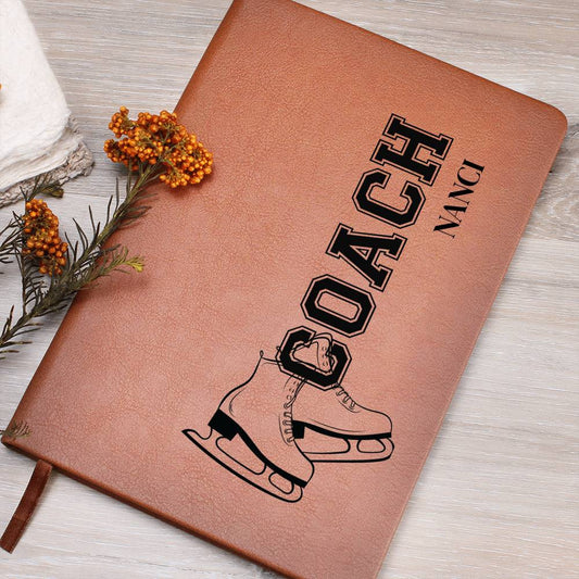 Personalized Ice Skating Coach Journal-[Heartfelt Family Gift]