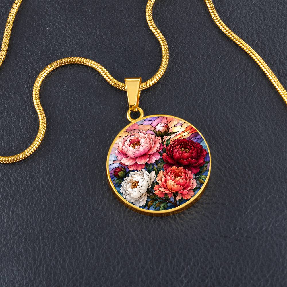 Personalized Flower Necklace