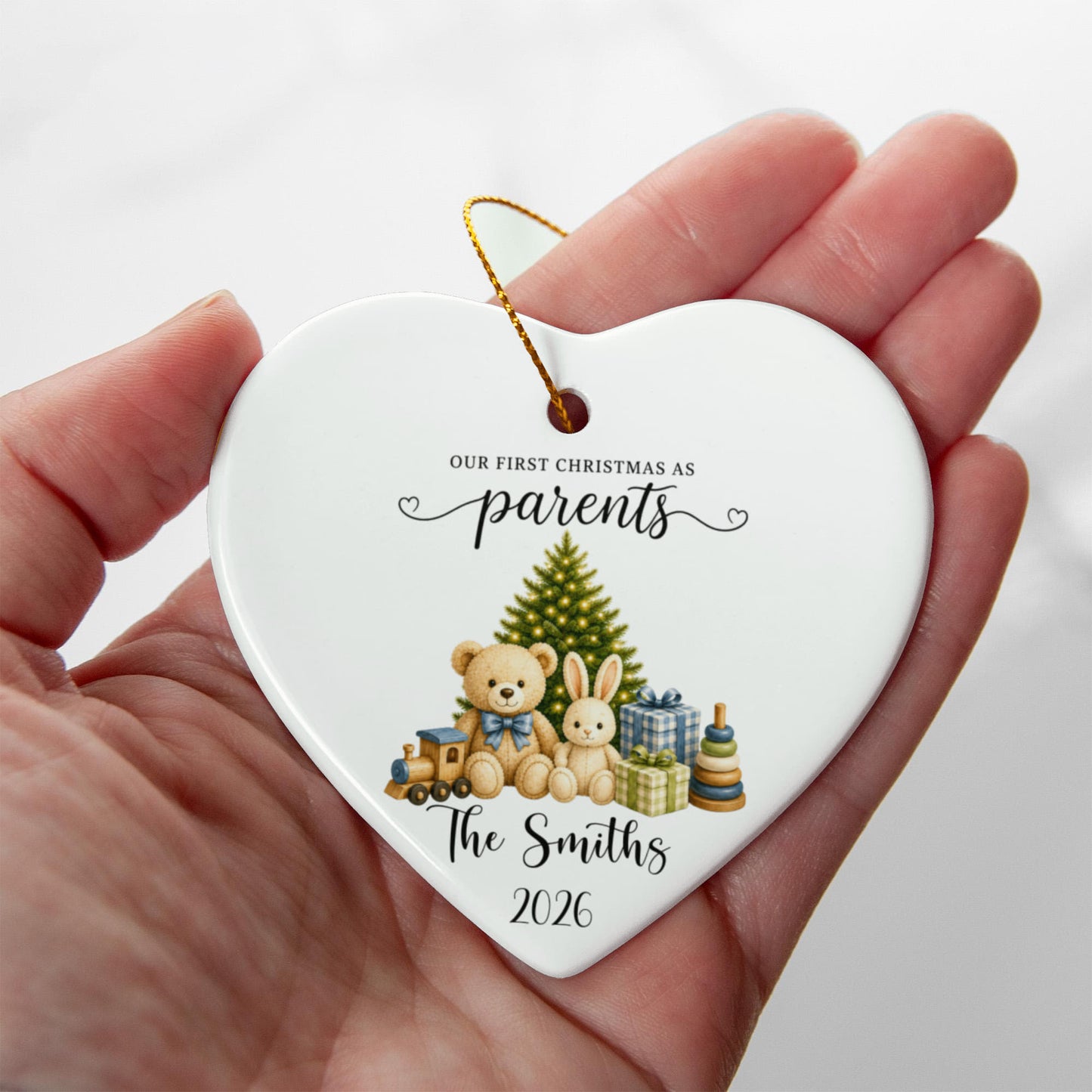 1st Christmas As Parents Ornament