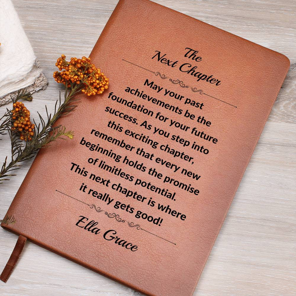 Next Chapter Personalized Journal-[Heartfelt Family Gift]