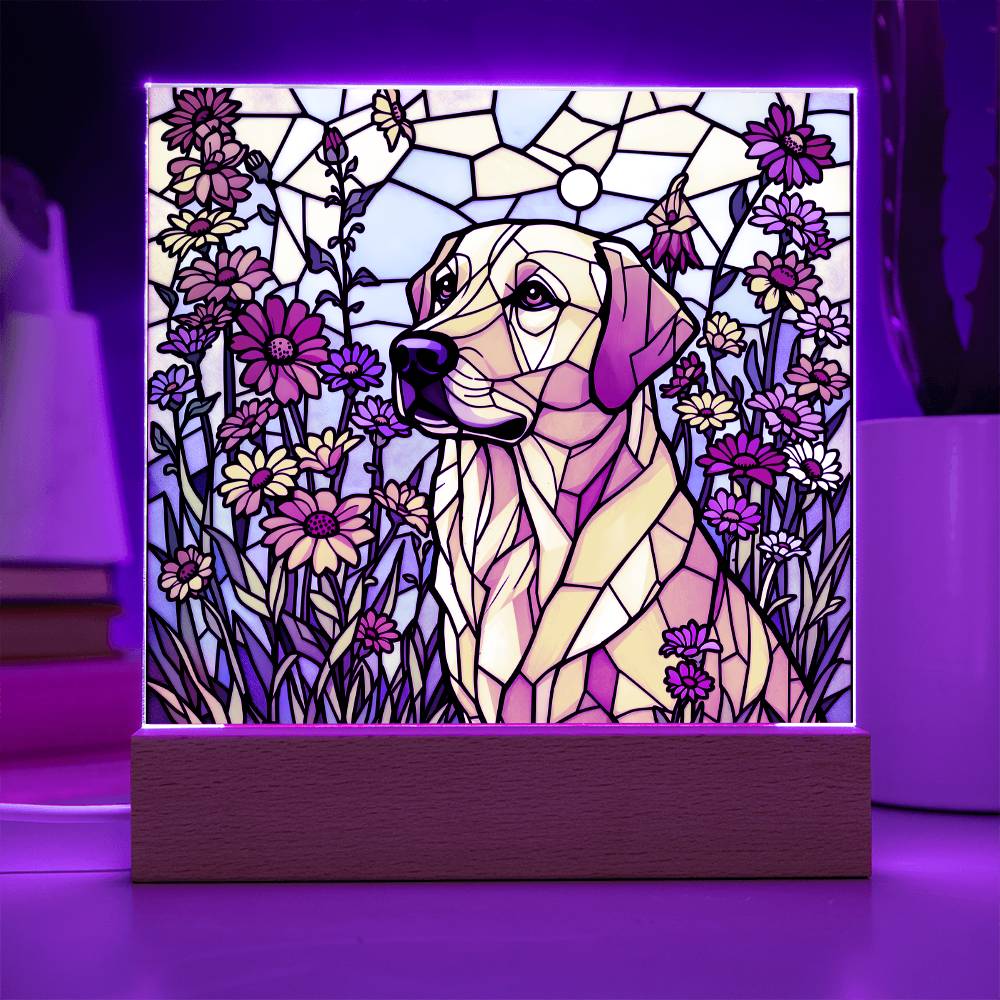 Labrador Retriever Lighted Plaque