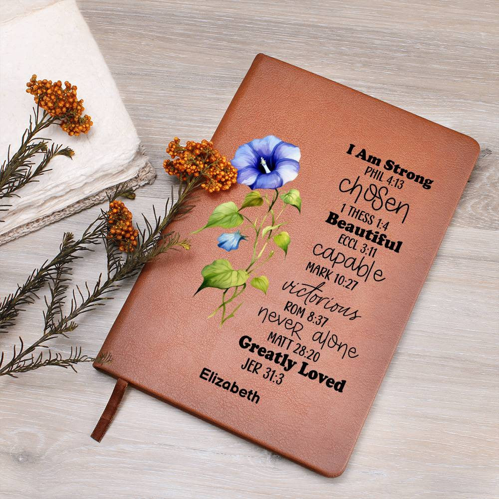 Custom Birth Flower Journal-[Heartfelt Family Gift]