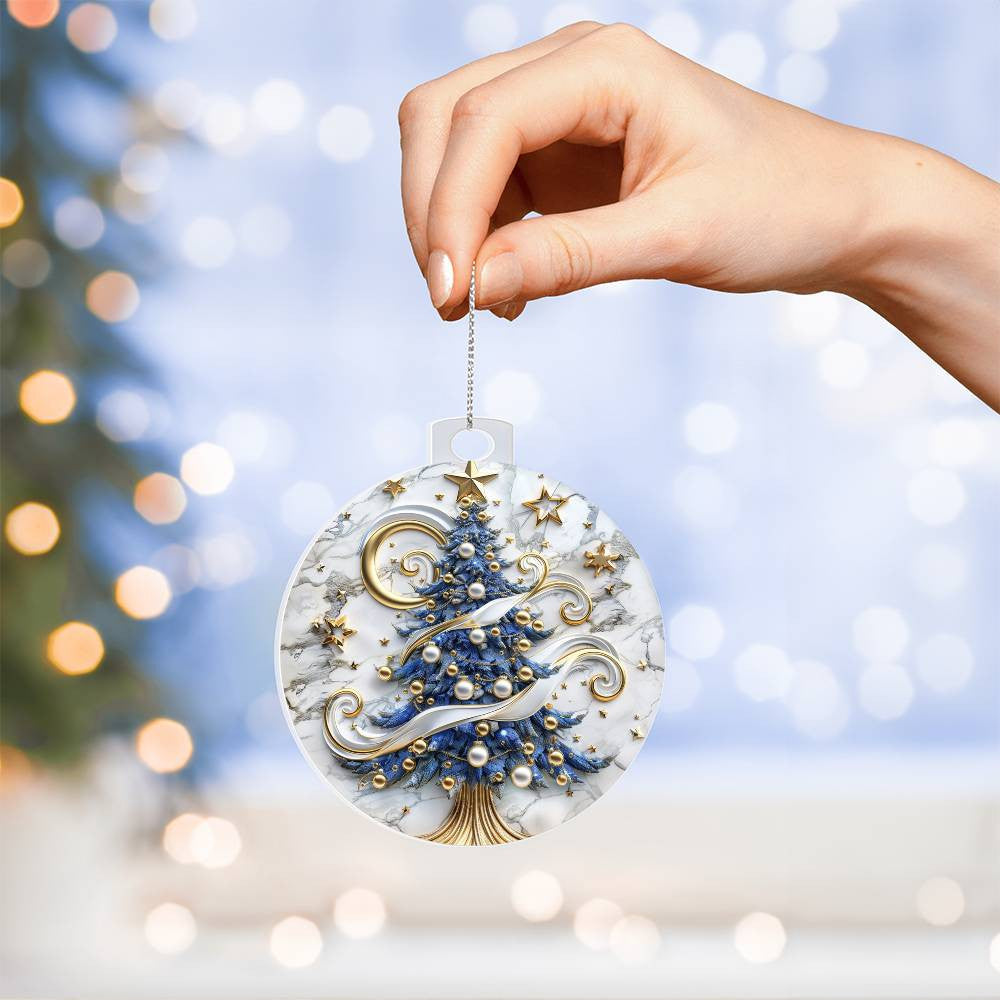 Tree Christmas Ornament-[Heartfelt Family Gift]
