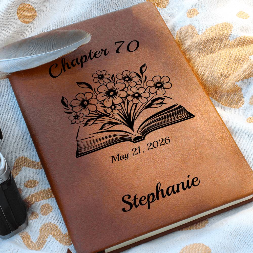 Chapter 70  Vegan Leather Birthday Journal