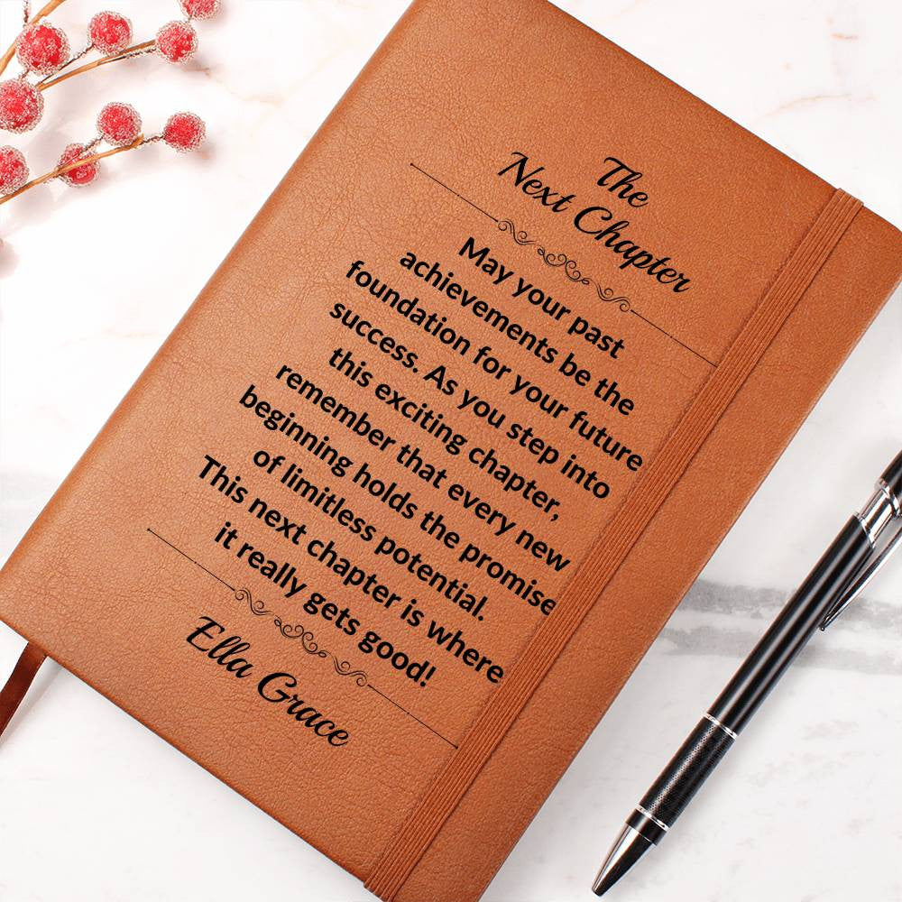 Next Chapter Personalized Journal-[Heartfelt Family Gift]