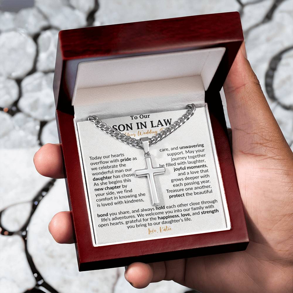 To Our Son in Law On Your Wedding Day