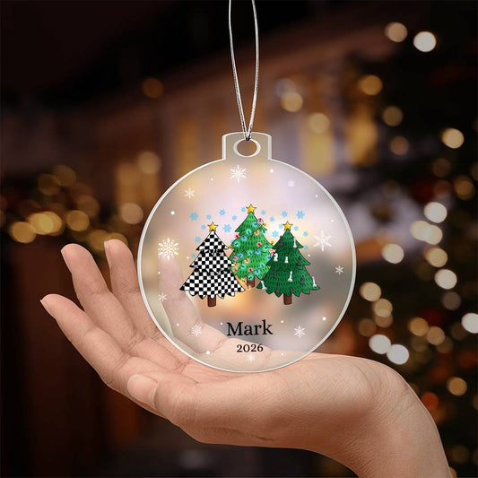 Chess Christmas Tree Ornament