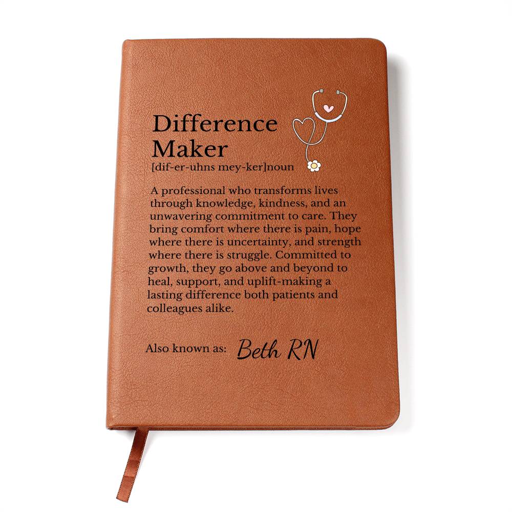 Pediatric Nurse Difference Maker Journal
