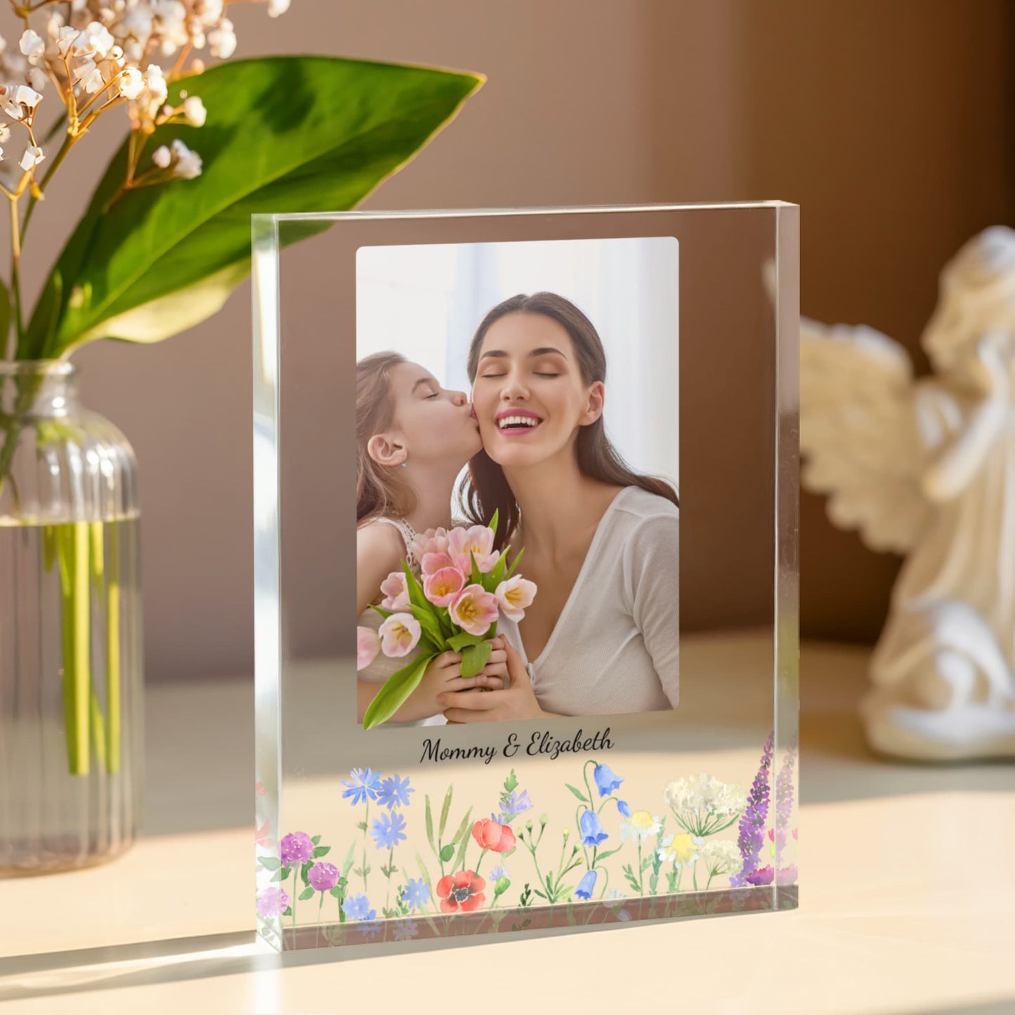 Mommy & Me Photo Acrylic Block