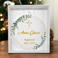 Baptism Personalized Christmas Ornament-[Heartfelt Family Gift]