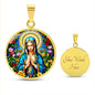 Mother Mary Pendant Necklace-[Heartfelt Family Gift]
