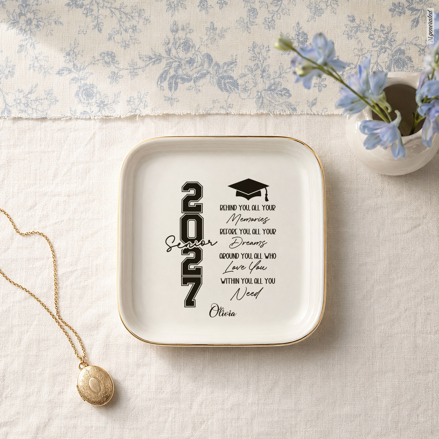 Senior Class of 2027 Jewelry Dish