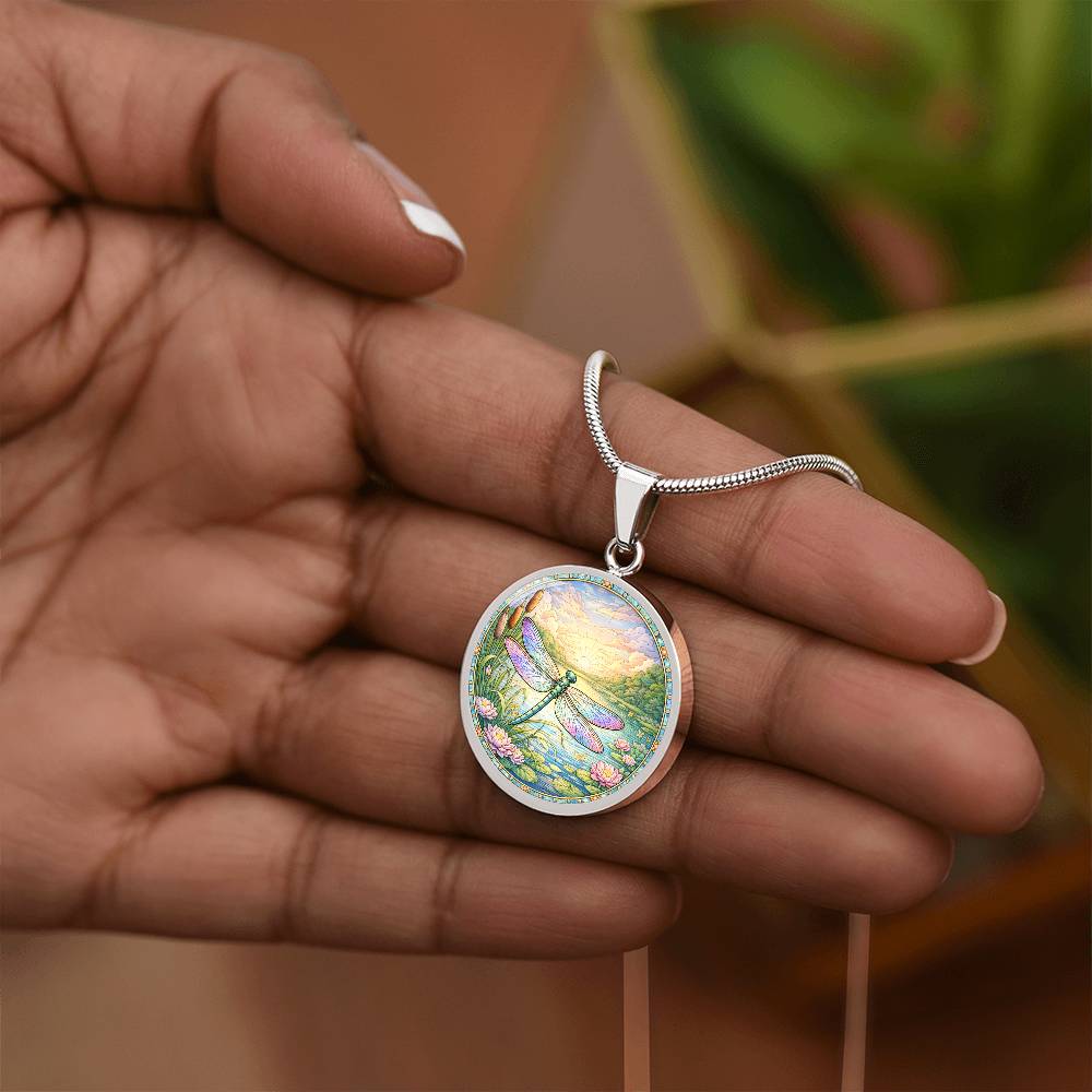 Dragonfly Personalized Engraved Necklace Bracelet or Keychain