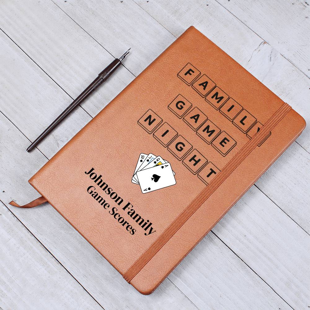 Family Game Night Game Scorebook