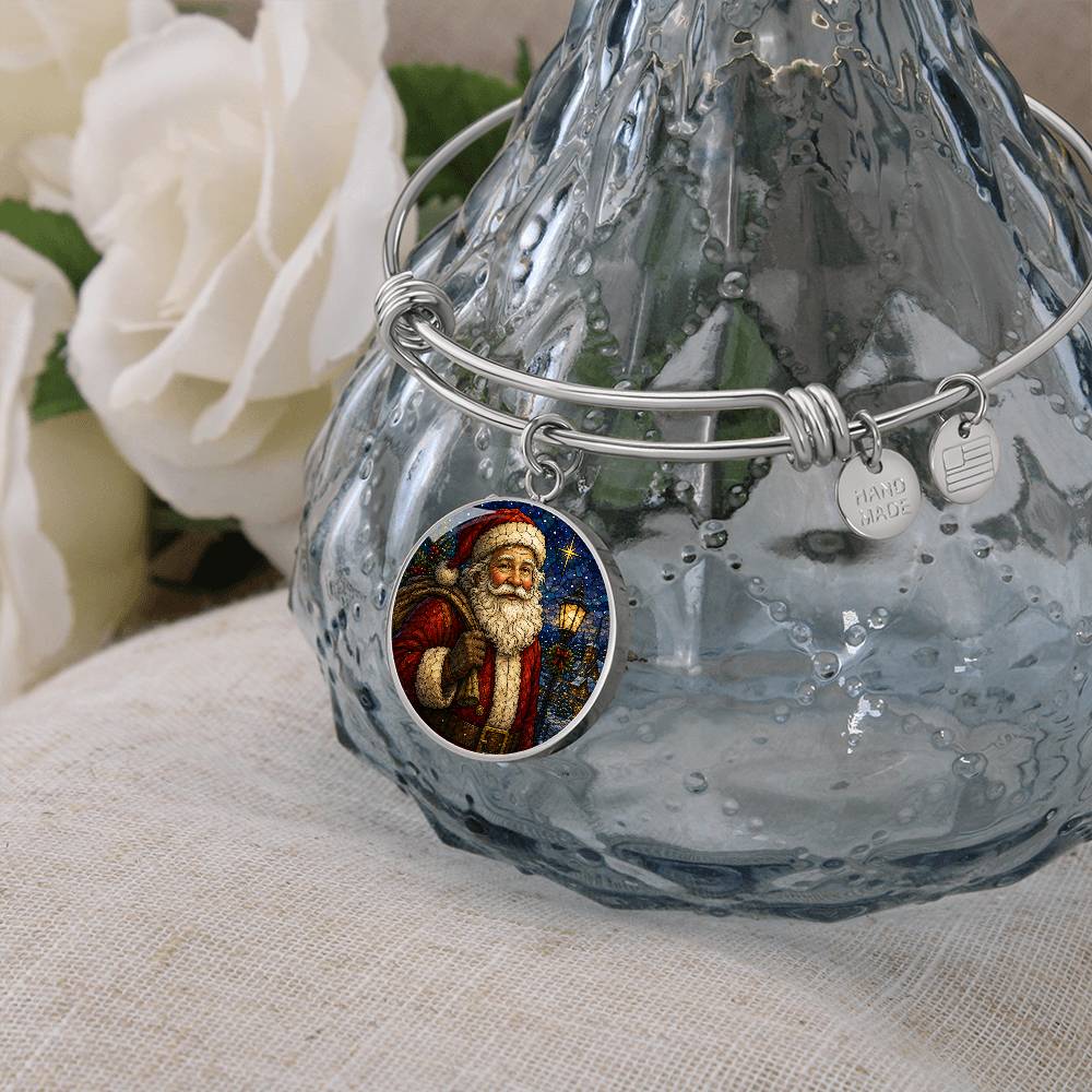 Personalized Santa Engraved Necklace
