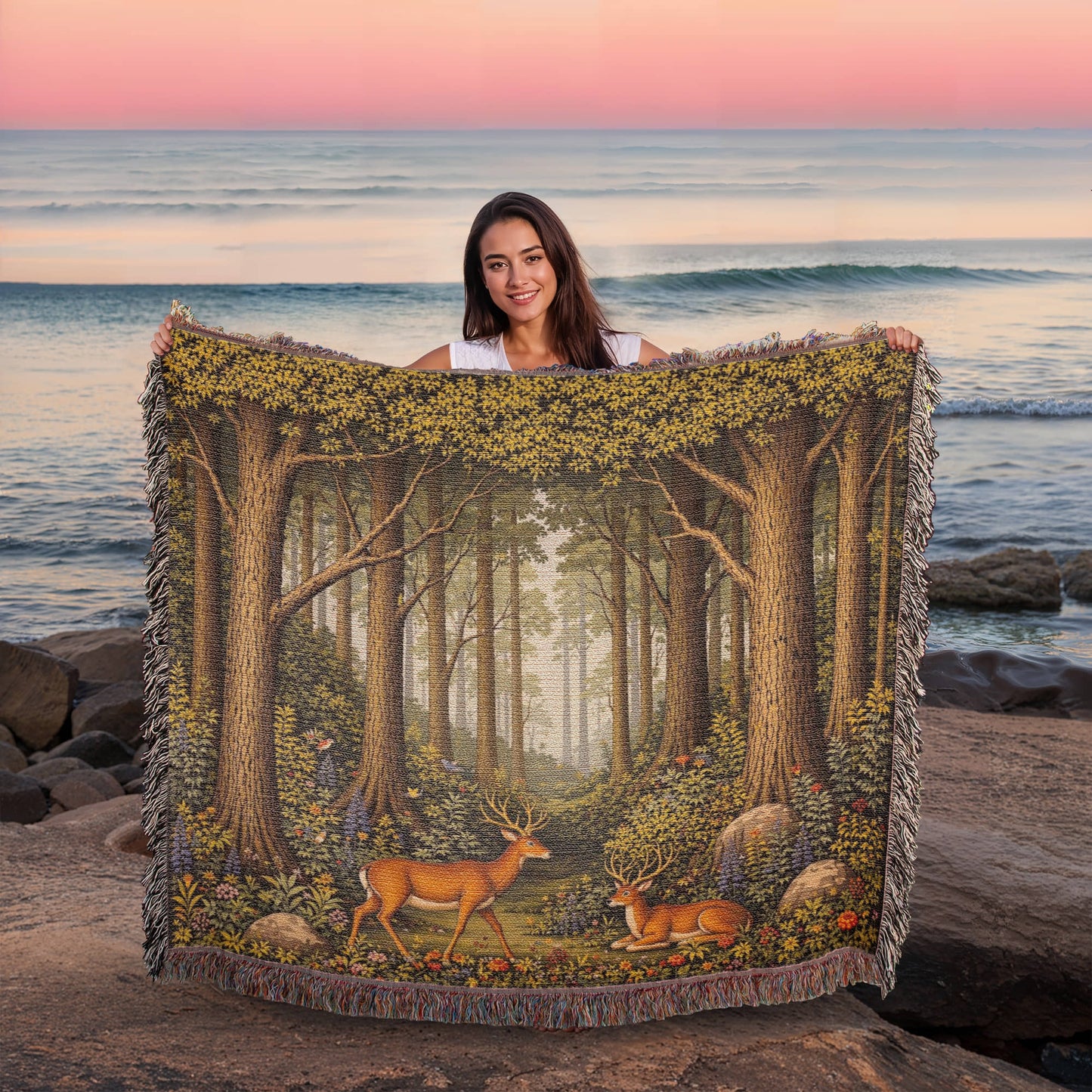 Artwork Heirloom Woven Blanket (Landscape)