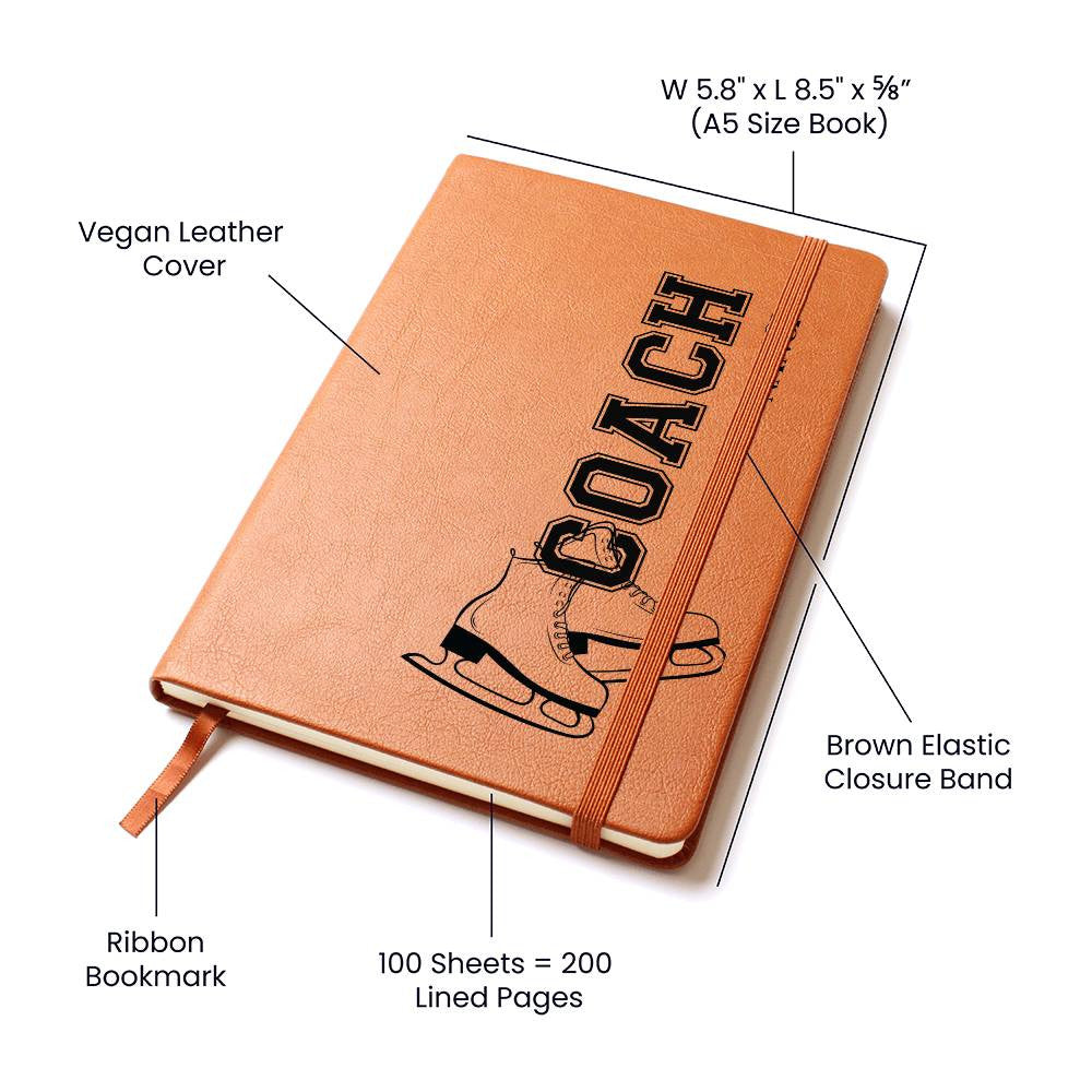 Personalized Ice Skating Coach Journal-[Heartfelt Family Gift]
