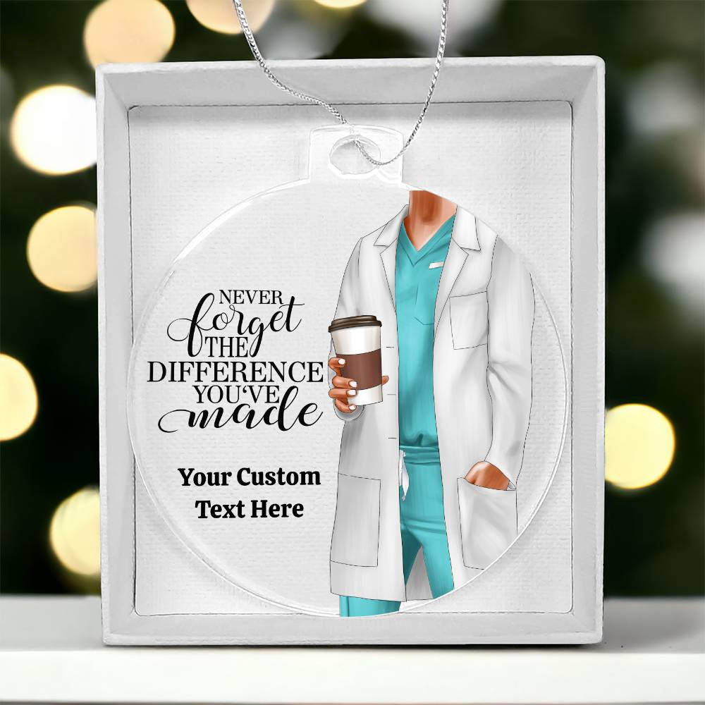 Personalized Nurse Doctor Christmas Ornament-[Heartfelt Family Gift]