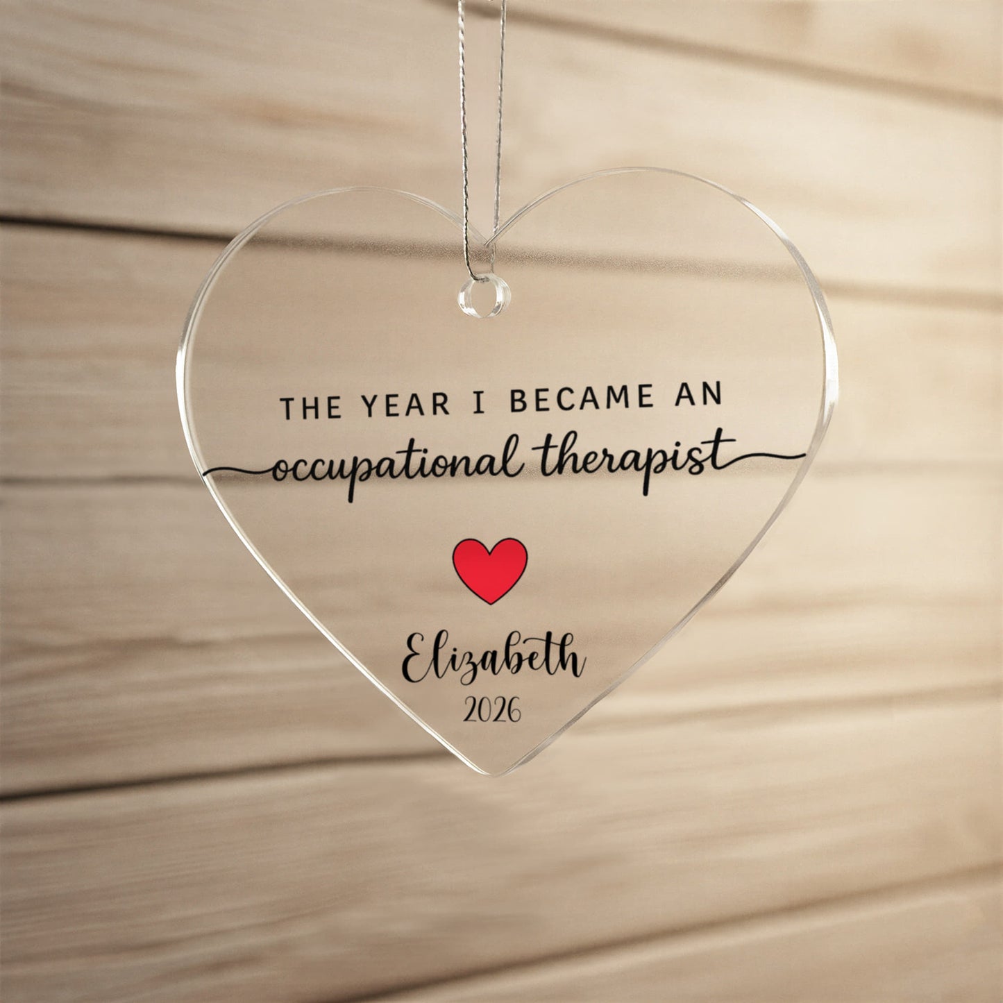 1st Christmas As An Occupational Therapist Ornament