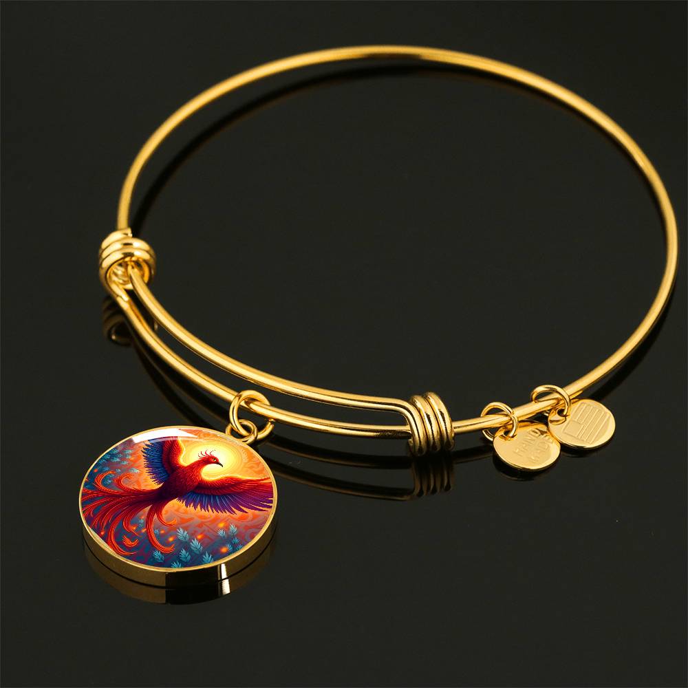 Rising Phoenix Pendant Necklace