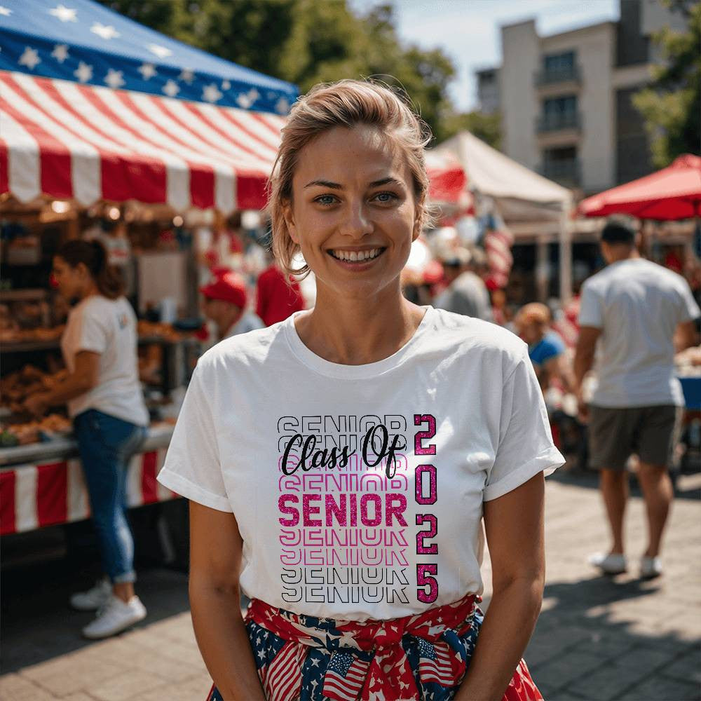Senior Class of 2025  T-Shirt-[Heartfelt Family Gift]