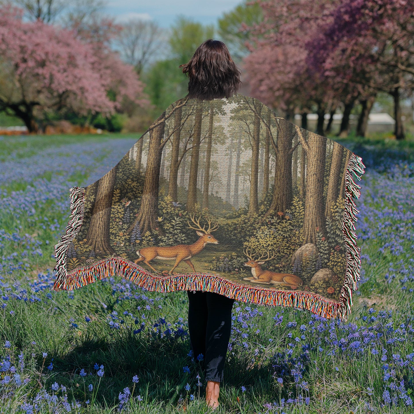 Artwork Heirloom Woven Blanket (Landscape)