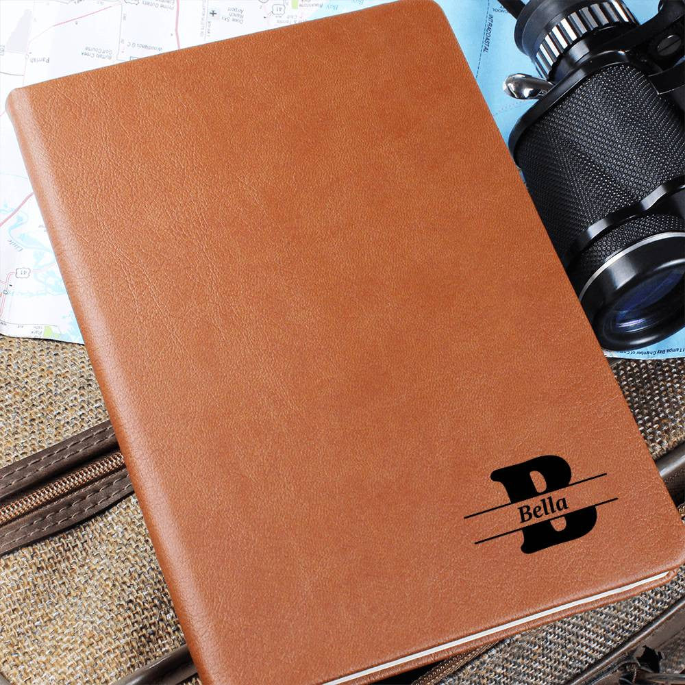 Monogram Name and Initial Journal-[Heartfelt Family Gift]