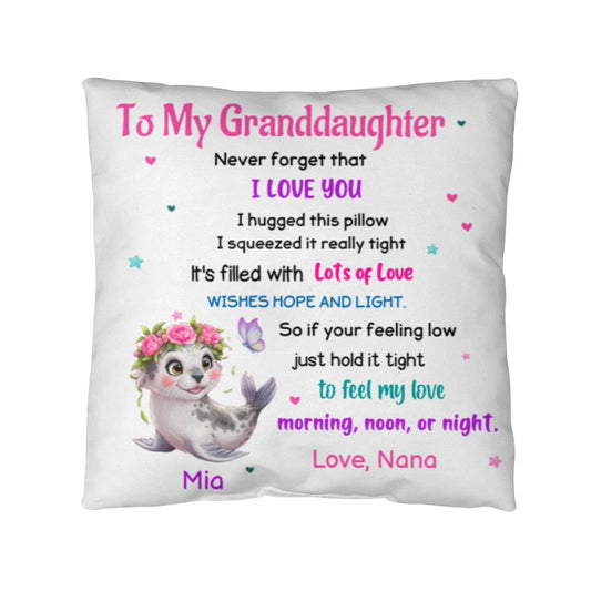 Sea Animals Personalized Pillow For Child-[Heartfelt Family Gift]