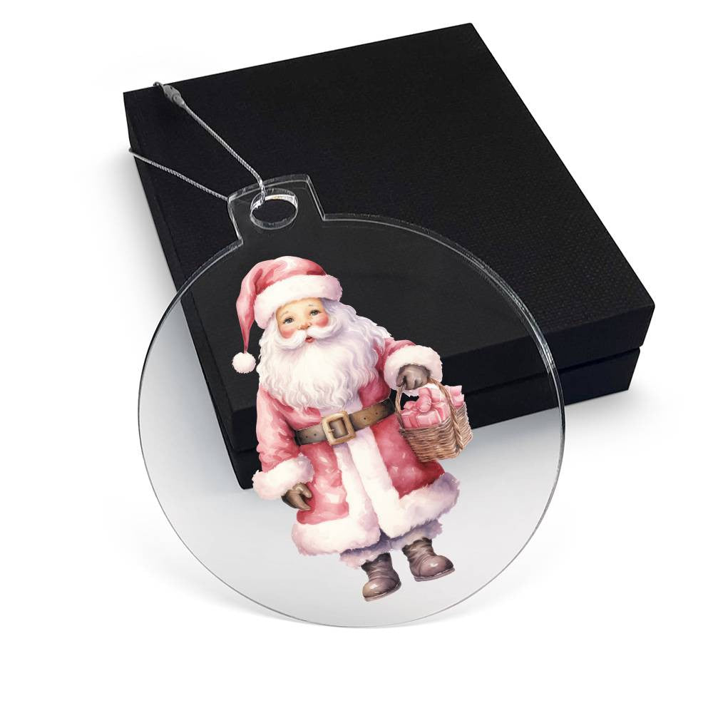 Acrylic Christmas Ornament-[Heartfelt Family Gift]