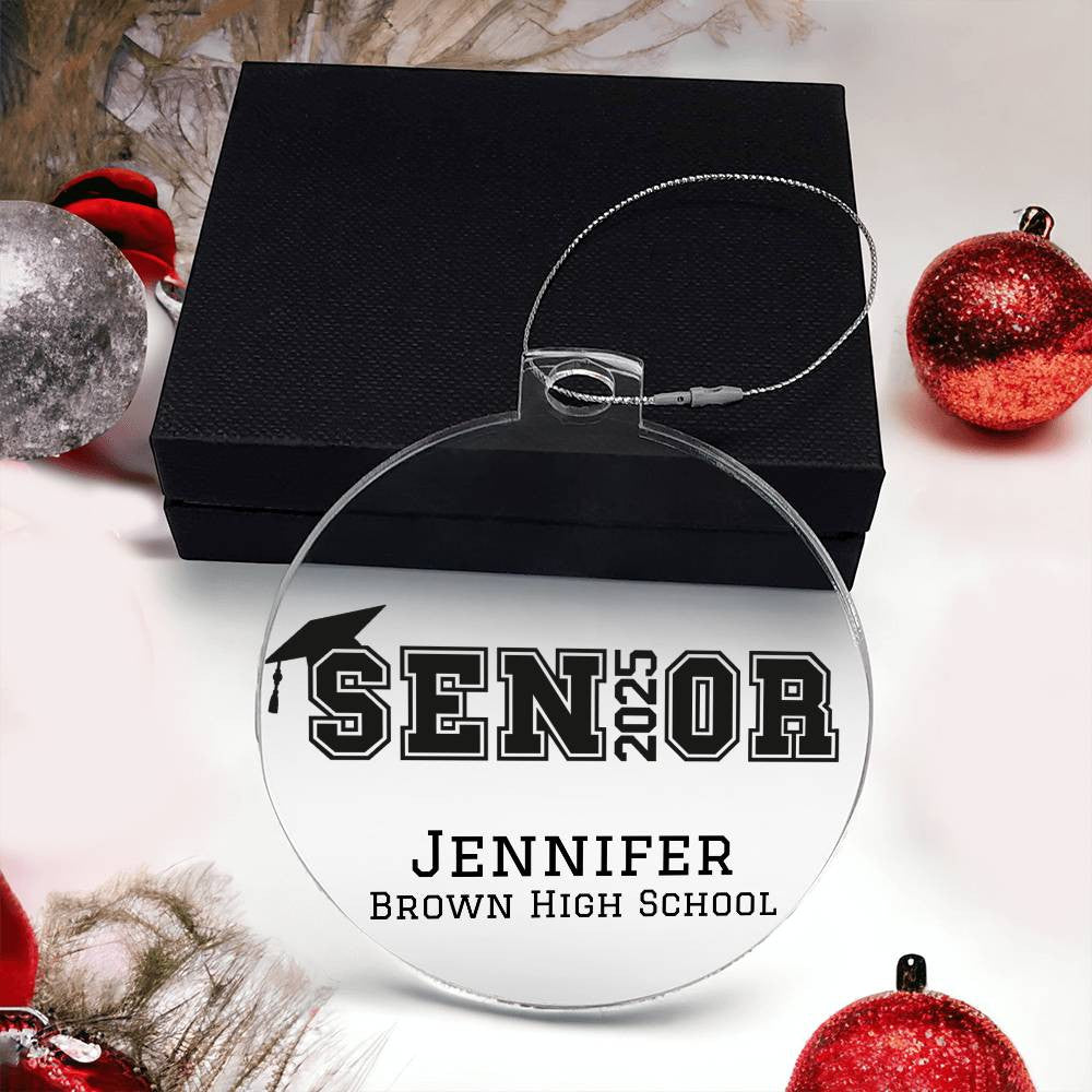 Class of 2025 Senior Ornament-[Heartfelt Family Gift]