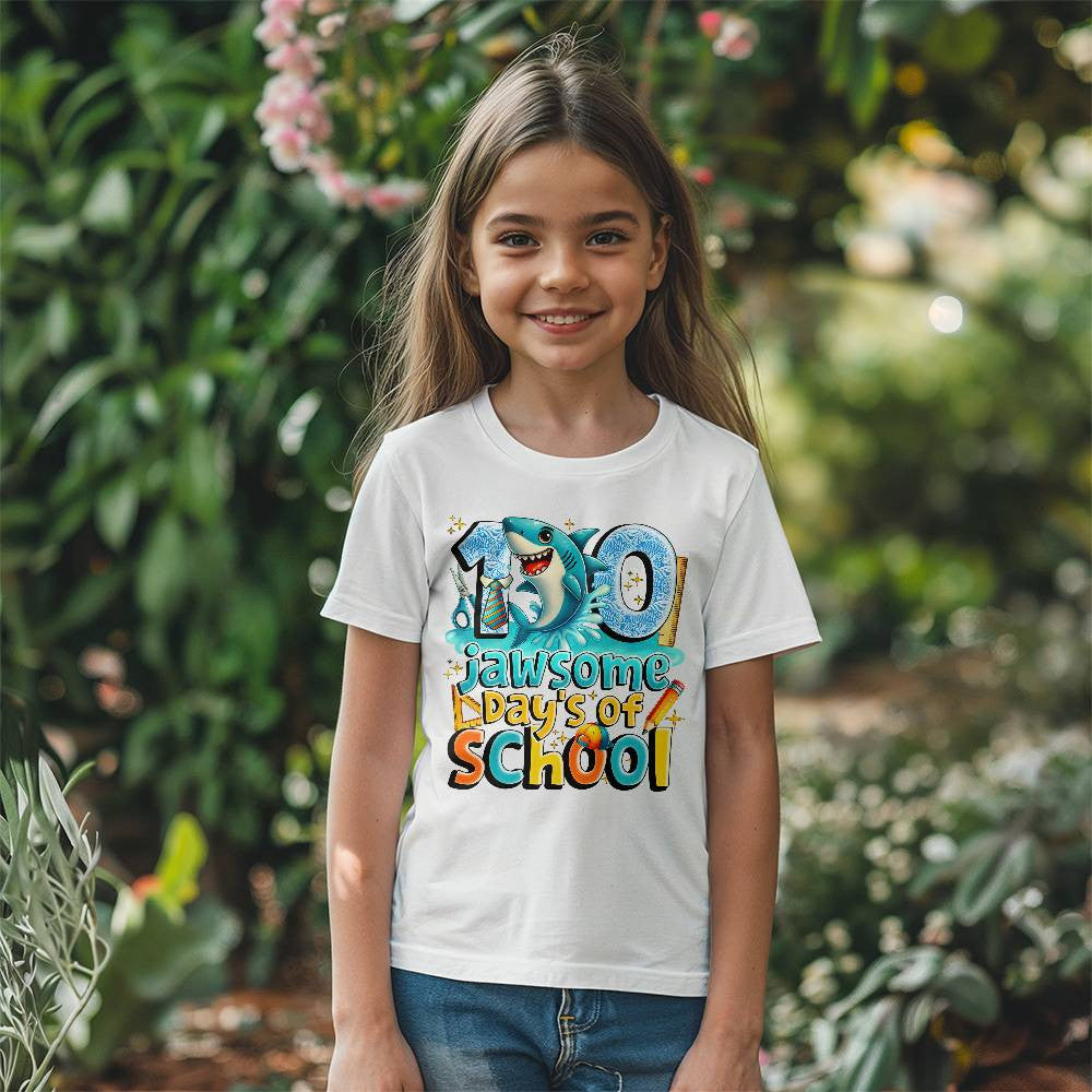 100 Days of School T-shirt-[Heartfelt Family Gift]
