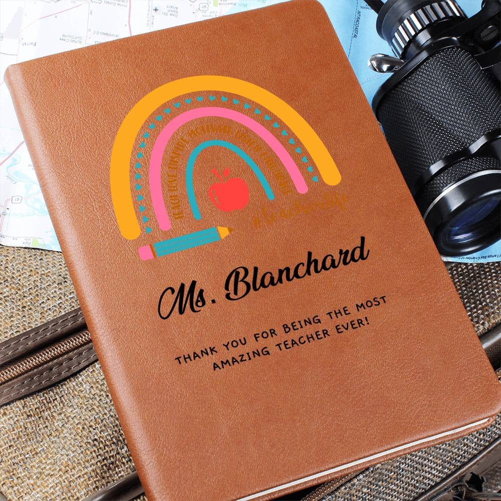 Teacher Appreciation Journal-[Heartfelt Family Gift]