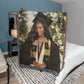 Graduation Blanket Woven Cotton Throw-[Heartfelt Family Gift]