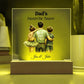 Custom Plaque for Dad Gift-[Heartfelt Family Gift]