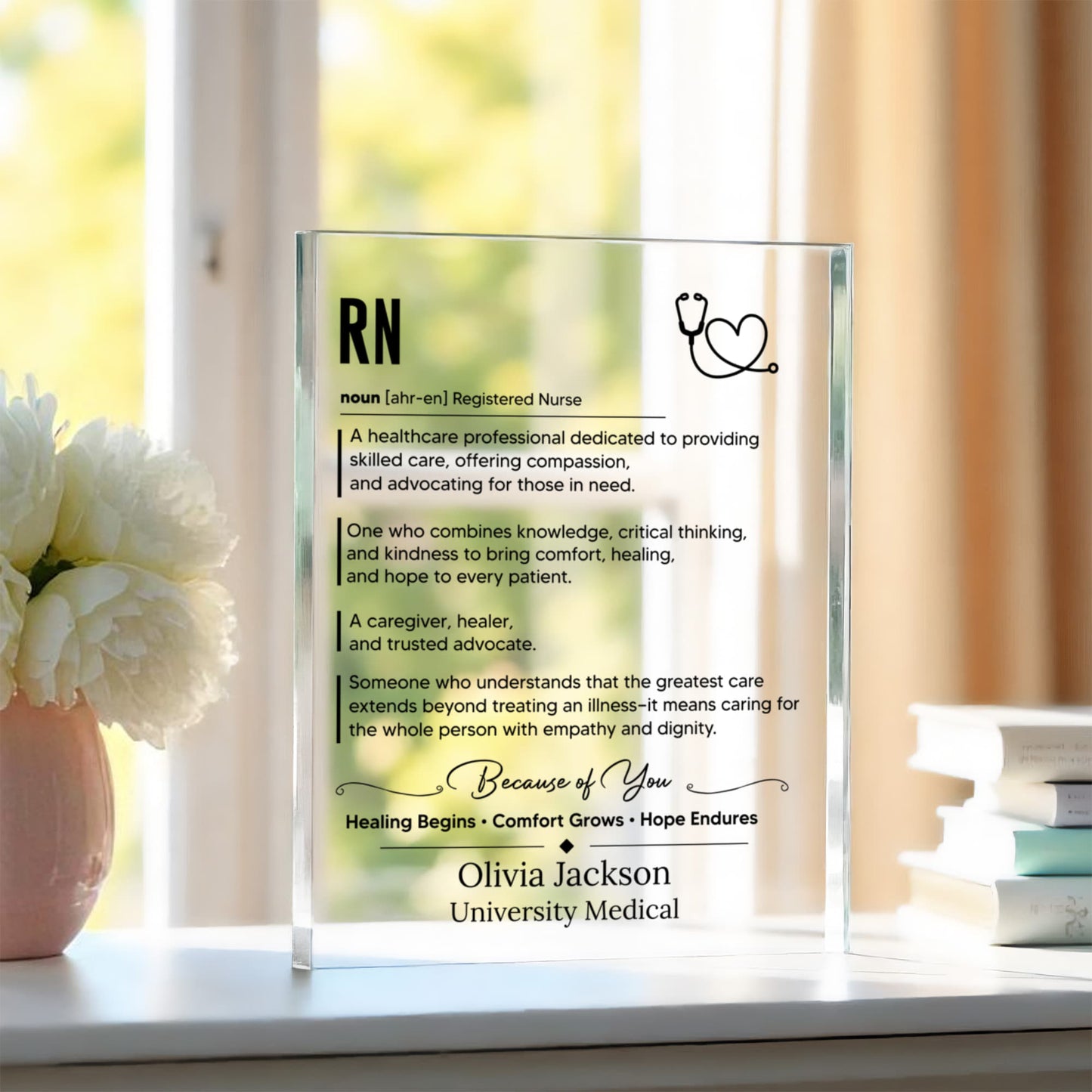 RN Definition Plaque
